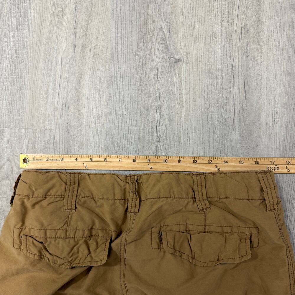 Vintage Arizona Jean Co. Cargo Pants Men's 36x30 Tan y2k Skater Fatigue Baggy - Picture 7 of 10